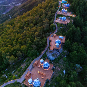 Vie de luxe transparente de pleine maison dans des maisons de <span class=keywords><strong>bulle</strong></span> et des <span class=keywords><strong>d</strong></span>ômes préfabriqués <span class=keywords><strong>d</strong></span>'igloo Invités éco-conscients Maison de <span class=keywords><strong>d</strong></span>ôme - Product Image 5