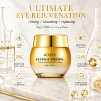 Crème Contour des Yeux Anti-Cernes et Anti-Poches au Collagène et Acide Hyaluronique – Estompe les Rides et Ridules – Style Tendance