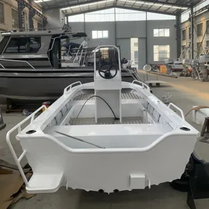 Bote <span class=keywords><strong>de</strong></span> Pesca <span class=keywords><strong>de</strong></span> Aluminio <span class=keywords><strong>de</strong></span> 5 m <span class=keywords><strong>de</strong></span> <span class=keywords><strong>Venta</strong></span> Popular 2024 con Prensado Rápido y Consola Central - Product Image 1