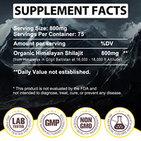 Acentiallabs Original Or Shilajit Complément Multi-Minéraux Acide Fulvique Résine de Shilajit Pure Himalaya pour le Soutien Immunitaire