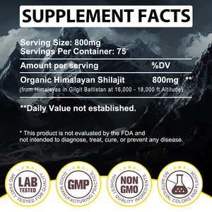 Acentiallabs gốc Vàng shilajit bổ sung nhiều khoáng chất Fulvic axit shilajit nhựa tinh khiết Himalaya cho miễn dịch hỗ trợ - Product Image 5