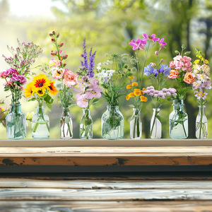 Adesivo <span class=keywords><strong>per</strong></span> Finestre 3D a Forma di Margherita Viola della Fabbrica Yanxi, Stampa UV Ecologica, Durevole, Riutilizzabile, Rimovibile, Statico - Product Image 2