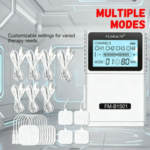 เครื่องนวดตัวเต็มหลัง4ช่อง15โหมด20ระดับความเข้มโหมด C แบตเตอรี่ชาร์จไฟได้ใช้ในบ้านคนดูแลนวดสิบ - Product Image 6