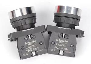 Nuevo y original Schneiders XA2 Series Botón pulsador completo XA2EA41 XA2EA42 XA2EA45 Botón de plástico plano de retorno de resorte rojo - Product Image 5