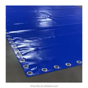 900GSM 1000D PANAMA blu impermeabile resistente copertura in PVC teloni a prova di fuoco telone per tenda camion