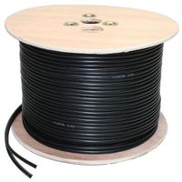 Câble coaxial ZHIYUAN de haute qualité RG59 RG6 RG8 RG11 RG59 avec câble de vidéosurveillance à 2 cœurs