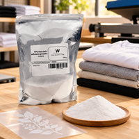 Poudre adhésive de transfert DTF pour applications d'impression personnalisée de logos et textiles