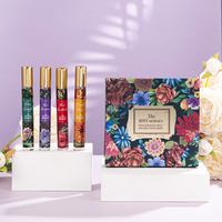 Vente en gros d'usine de parfum floral parfum rouleau mini taille 15ml parfum cadeau brume corporelle