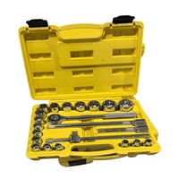ELEHAND OEM Juego de Llaves de Tubo de 1/2'' con 22 Piezas, Kit Profesional de Reparación de Automóviles y Bicicletas, Juego de Llaves de Trinquete, Kit de Herramientas Manuales, Estuche Rígido