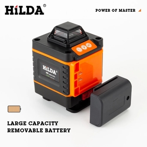 Hilda — niveau laser 4D vert 16 lignes à nivellement automatique, projection horizontale et verticale à 360 degrés, niveau laser 4d/Hilda - Product Image 4