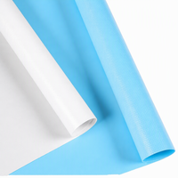 Bâche en PVC tissée enduite pour bassin à poissons, bassin commercial pliable pour aquaculture, tissu imperméable pour élevage agricole