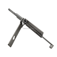 Cilindros de Cerradura Lishi Style 2 en 1 SS349 Union Lock UNI3, Decodificador y Herramienta de Apertura 2 en 1