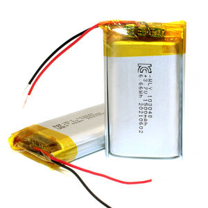 Аккумуляторная литий-ионная полимерная батарея Oem Odm 1500 мАч 1800 мАч 103048 3,7 В Lipo батарея с Ntc для динамика - Product Image 1