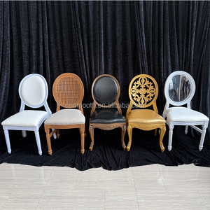 LISSE Design français empilable Antique <span class=keywords><strong>Louis</strong></span> <span class=keywords><strong>chaise</strong></span> tissu siège rotin canne dos <span class=keywords><strong>Louis</strong></span> événement mariage <span class=keywords><strong>chaise</strong></span> de salle à manger - Product Image 5