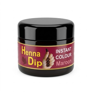 Pot de Henné Biologique Marron pour Teinture Instantanée des Doigts, Séchage Rapide, Teinte Mehendi, Couleur Intense, Alternative au Vernis à Ongles, Pack - Product Image 5