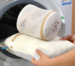 ब्रा जूते के कपड़े धोने के लिए कस्टम कढ़ाई प्लास्टिक सैंडविच नेट जाल बैग के लिए अलमारी के लिए फोल्डेबल स्टोरेज - Product Image 4