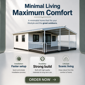 Maisons préfabriquées portables modulaires en conteneurs, maison conteneur détachable, <span class=keywords><strong>abri</strong></span> d'urgence pliable pour les secours en cas de catastrophe - Product Image 1
