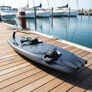 Motor de chorro de fibra de carbono, tabla de surf, tabla de inyección de combustible de energía de Gas para aguas oceánicas, deportes acuáticos esenciales para el surf - Product Image 6