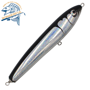 Señuelo de pesca de lápiz de madera, anzuelo flotante de 240mm120g 260mm140g, hecho a mano - Product Image 6