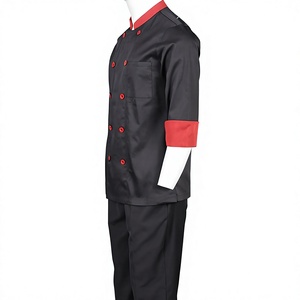 Veste de cuisine professionnelle personnalisable avec logo et couleur pour chef, idéale pour le personnel de restaurant, d'hôtel et de traiteur (vente en gros) - Product Image 6