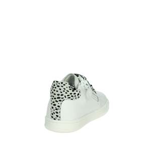 Sneakers da ragazza Falcotto bianche e nere con stampa leopardata e lacci, scarpe casual - Product Image 3