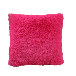 Housses d'oreiller en peluche de couleur unie en gros - Product Image 5