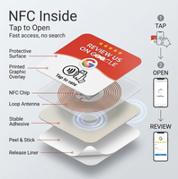 Carte RFID NFC avec support en époxy, capteur intelligent, design personnalisable, NFC haute fréquence pour usage hôtelier