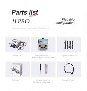 Mini drone FPV 4K HD 2024, quadricoptère pliable, positionnement par flux optique, évitement d'obstacles, photos, télécommande - Product Image 3