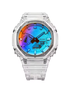 Nuevo Reloj <span class=keywords><strong>G</strong></span> 2026 GA2100 Resistente al Agua 20m Correa de Resina Caja de Plástico Esfera Redonda Estilo Más Vendido Unisex - Product Image 5