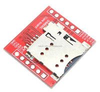 Module GPRS GSM SIM800L, carte de développement, carte principale, quadri-bande avec carte MicroSIM, port série TTL, SIM800