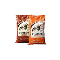 Sac tissé en PP de 25 kg avec film BOPP laminé et impression couleur pour l'emballage d'aliments concentrés pour volailles