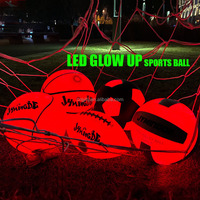 Panier de basket-ball lumineux dans le noir rechargeable et écologique avec LED rouge vert jaune pour enfants