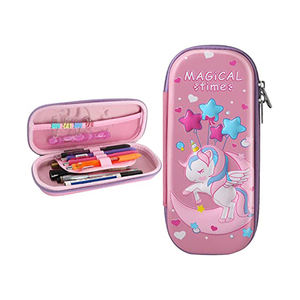 Big Capacity Custom Printing Pencil case Eva Pencil <b>Box</b> Student Kids Pencil Pouch - Product Image 6