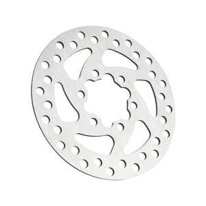 Disque de frein en acier inoxydable 120 mm 6 trous 44 mm Diagonal Rake avec 6 vis pour Kukirin G2 Pro DB KQi3 Series F3 G3 ZT3 E-Scooter - Product Image 4
