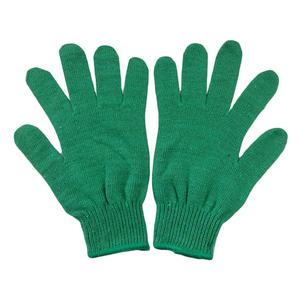 Sarung tangan rajut tali poliester/katun biru sarung tangan katun mulus 400 g-750 g/lusin - Product Image 5