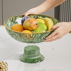 Diamond Texture Drain Fruit Basket Snake Fruit Plate <strong>Dessert</strong> Cake <strong>Tray</strong> Plate Luxury <strong>Tray</strong> - Product Image 2