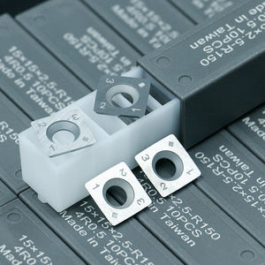 15*15*2.5mm 37 ° Inserts en carbure de tournage sur <span class=keywords><strong>bois</strong></span> personnalisés Cutters Woodworking Replacement Carbide <span class=keywords><strong>Insert</strong></span> Cutter Heads <span class=keywords><strong>pour</strong></span> le travail du <span class=keywords><strong>bois</strong></span> - Product Image 3
