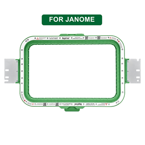 Aro de Bordado Magnético MaggieFrame de 7.7x12.5 pulgadas (195x315 mm) para Máquinas de Bordar <span class=keywords><strong>Janome</strong></span> MB7, MB7S, <span class=keywords><strong>MB4</strong></span>, MB4S - Product Image 1