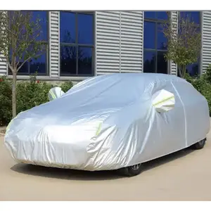 Hoge Kwaliteit Aangepaste Peva Full Car Cover Waterdichte Outdoor Universele Auto Cover Met Spiegel