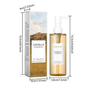 EELHOE pulizia trucco struccante Centella detersivo delicato struccante naturale <span class=keywords><strong>olio</strong></span> - Product Image 6