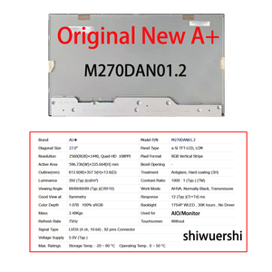 Écran LCD d'origine neuf A+ 27 pouces en gros M270DAN01.1 M270DAN01.2 M270DAN02.0 M270DAN02.1 M270DAN02.3 M270DAN06.6 M270DAN02.5 - Product Image 3