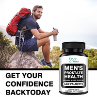 Complément alimentaire à base de plantes Prostate Plus Saw Palmetto OEM ODM, pilules pour la santé urinaire, capsules pour la santé de la prostate masculine