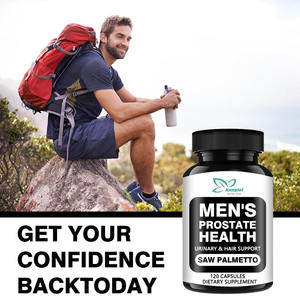 Complément alimentaire à base de plantes <span class=keywords><strong>Prostate</strong></span> Plus Saw Palmetto OEM ODM, pilules pour la santé urinaire, capsules pour la santé de la <span class=keywords><strong>prostate</strong></span> masculine - Product Image 5