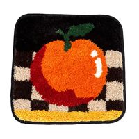 Coussin de siège carré en polaire doux et chaud, antidérapant, résistant à la saleté et à l'usure, idéal pour la maison et le bureau – Vente chaude