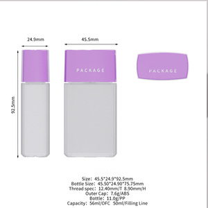 Vente en gros de flacons cosmétiques de luxe de 30 ml et 50 ml, carrés, vides, pour crème solaire, crème <span class=keywords><strong>BB</strong></span>, crème CC, lotion - Product Image 6