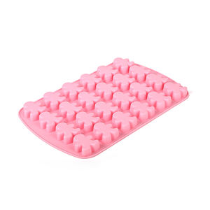 <span class=keywords><strong>Mini</strong></span> molde de pastelería de silicona <span class=keywords><strong>para</strong></span> <span class=keywords><strong>hombre</strong></span> de jengibre, bandeja de Chocolate reutilizable, modelo de pastel - Product Image 4