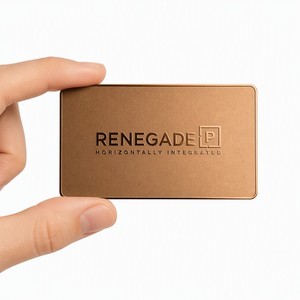 Tarjeta de Visita de Lujo Personalizada en Metal Plateado, Color Personalizado, Tamaño Personalizado, Grabado Láser, Logotipo Grabado, Impresión Tipográfica - Product Image 2