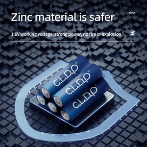 Высококачественные аккумуляторные батарейки CLDP <span class=keywords><strong>Zn</strong></span>-<span class=keywords><strong>Ni</strong></span> 1.6V AA, 2500 мВт·ч, типоразмер AA (No5), перезаряжаемые, 4 шт. в упаковке, для фонарика - Product Image 4