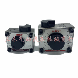 Vanne de régulation de débit HDX HFKC-02B 1/2 pouce, vanne de régulation de vitesse hydraulique pour huile - Product Image 2