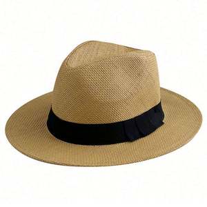 Sombrero Panamá Clásico Ajustable - Hecho a Mano en Ecuador, Sombreros de Sol para Mujer y Hombre, Sombrero de Paja para Hombre, Protección UV, Dropshipping - Product Image 4
